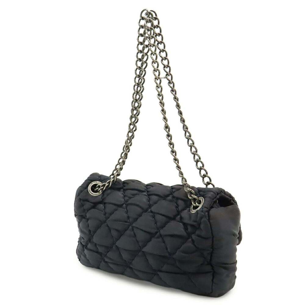 CHANEL Blue Logo Shoulder Bag - Picture 3 of 10